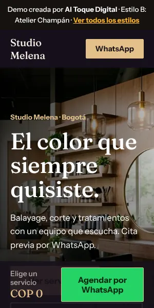 Estilo B para Peluquería